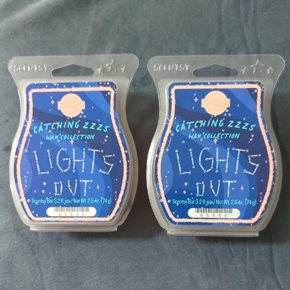 Scentsy Catching ZZZs Lights Out Wax Bars